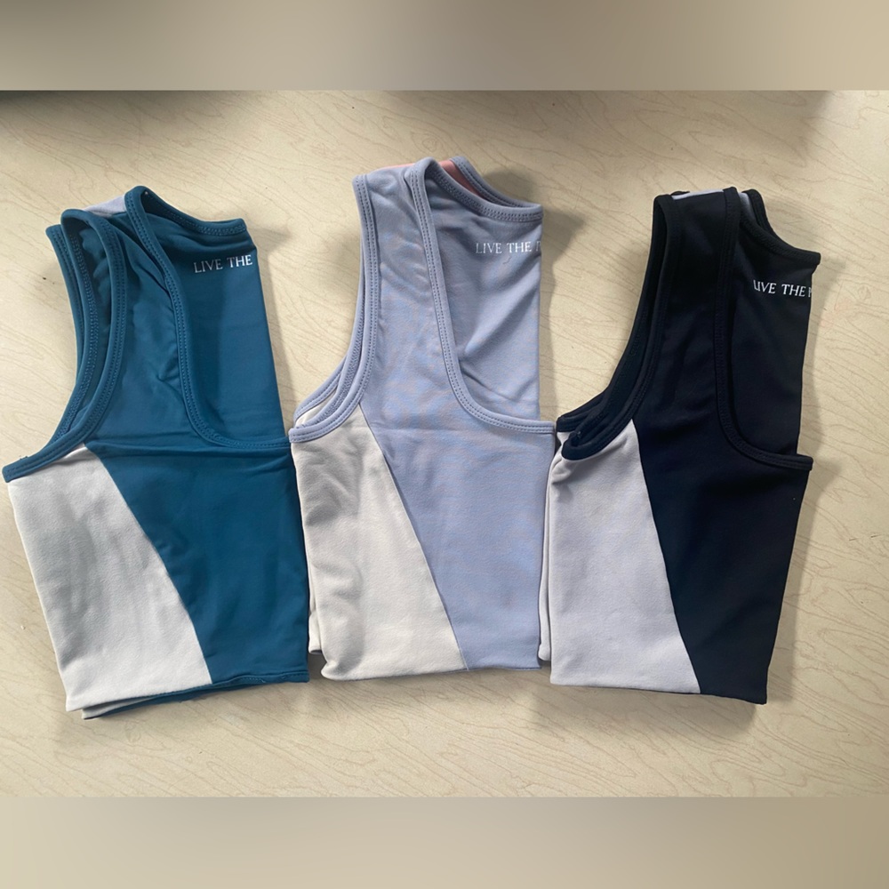 LIVE THE PROCESS 3x Transcend Sports Bra | Sz. Small
